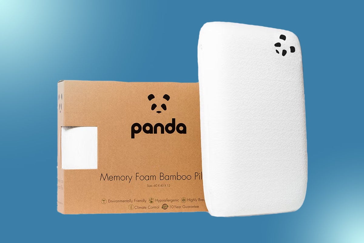 Image for the article: I tried Panda’s memory foam bamboo pillow for neck pain – here’s how it worked