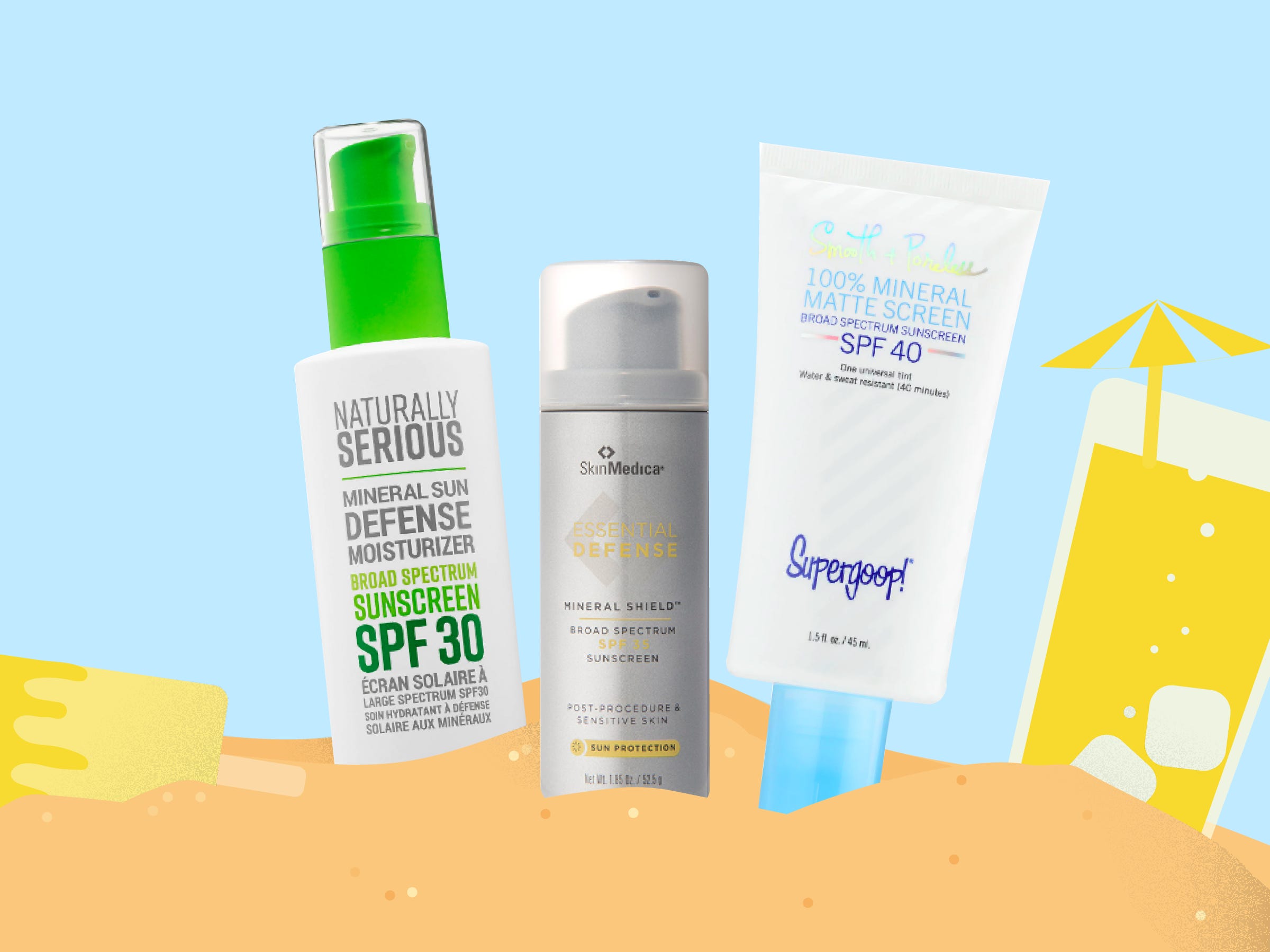 Image for the article: 7 dermatologist-approved mineral sunscreens that prevent skin damage without leaving white streaks behind