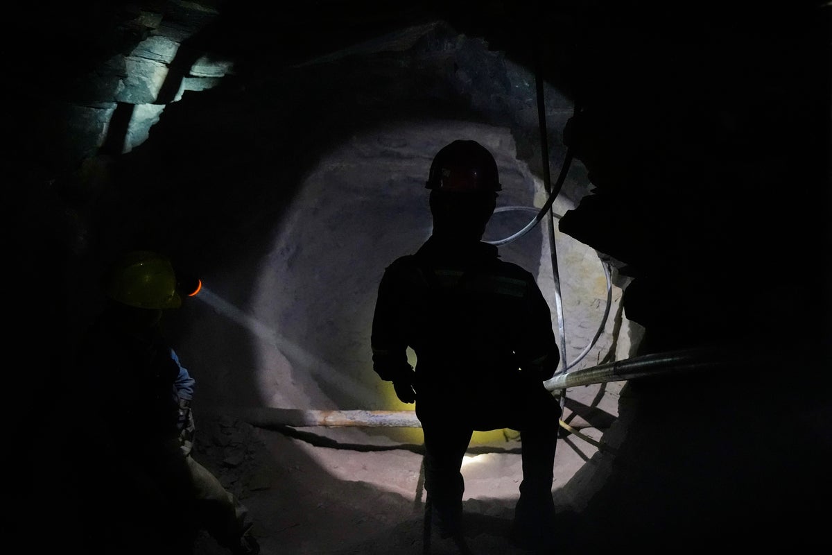 Image for the article: Miner rescued after nearly 14 days trapped in flooded mine collapse