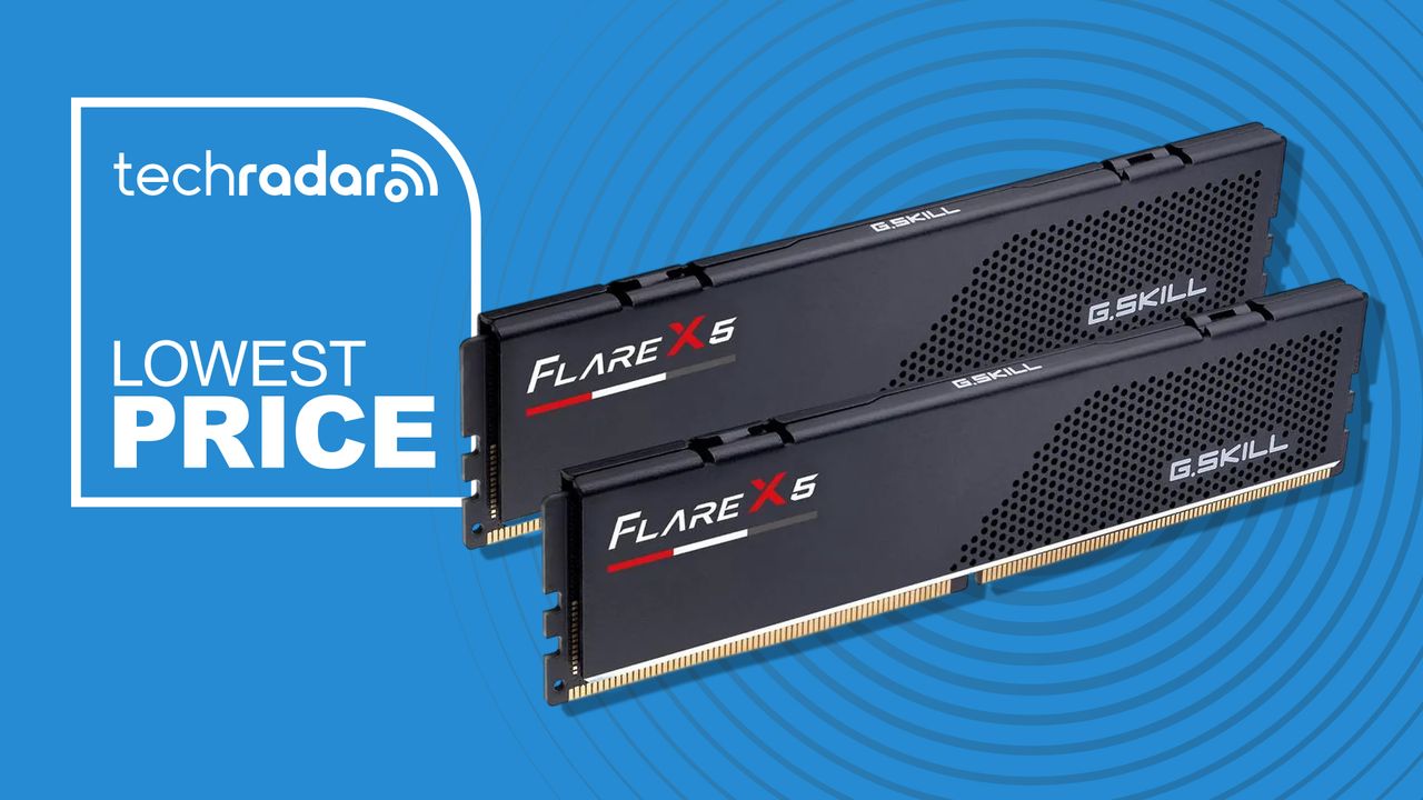 Изображение к статье: Цены на оперативную память стремительно растут, но этот комплект G.SKILL Flare X5 DDR5-6000 на 32 ГБ сейчас продается со скидкой более 100 долларов.