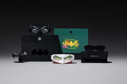 Изображение к статье: Умные очки RayNeo Air 4 Pro принимают тьму с маской Бэтмена