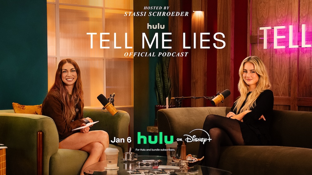 Изображение к статье: Hulu запускает подкаст «Tell Me Lies» с еженедельным выпуском эпизодов 3-го сезона, ведущая — Стасси Шредер.