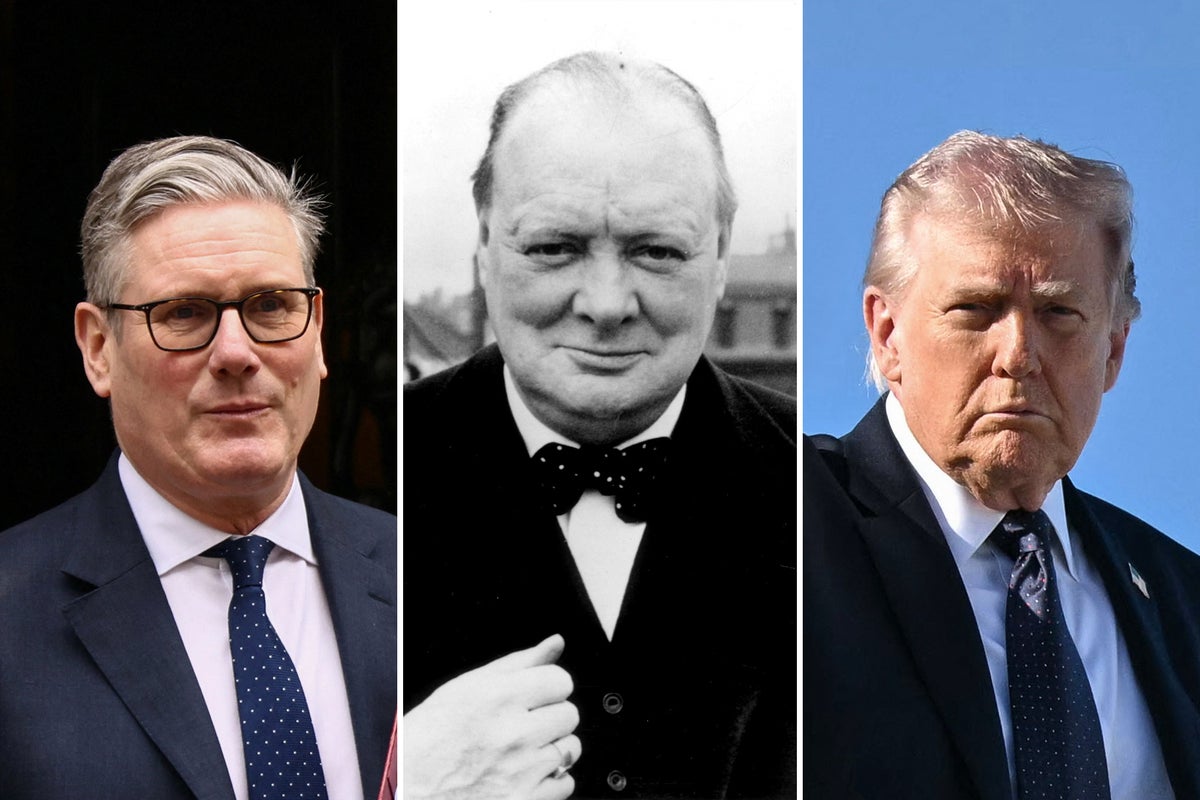 Image for the article: Trump’s ‘Winston Churchill’ jibe to Starmer was ironic. This is how he would have dealt with Iran war