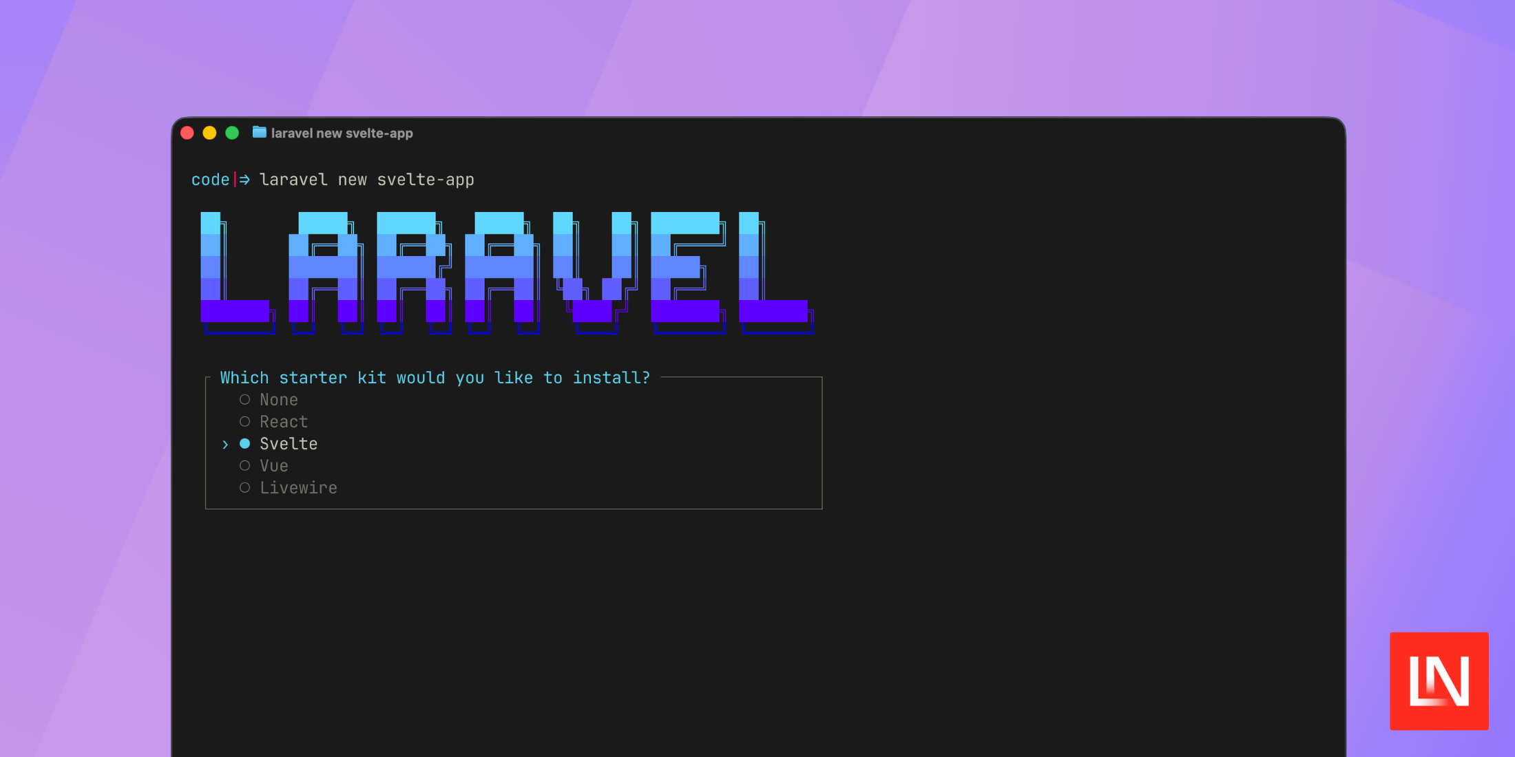 Image for the article: Laravel Adds an Official Svelte + Inertia Starter Kit