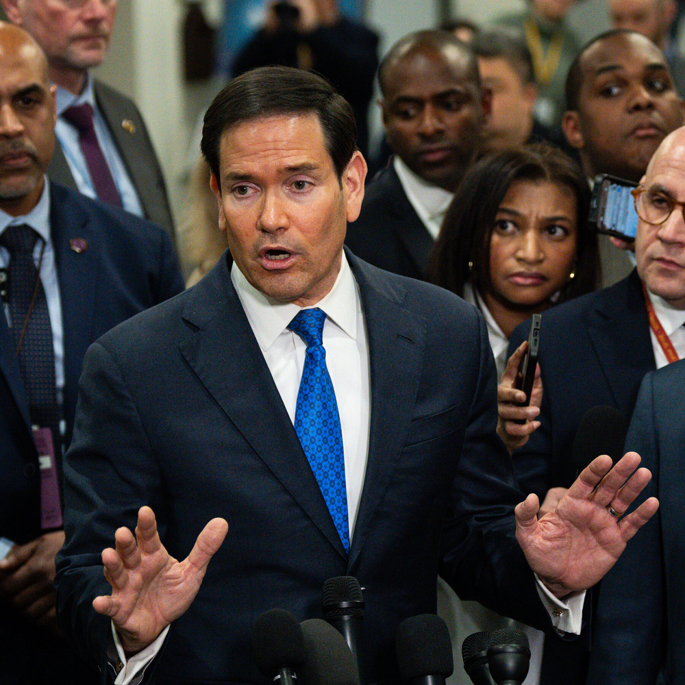 Image for the article: Rubio Walks Back Suggestion That Israel Forced U.S. Hand in Iran Strikes
