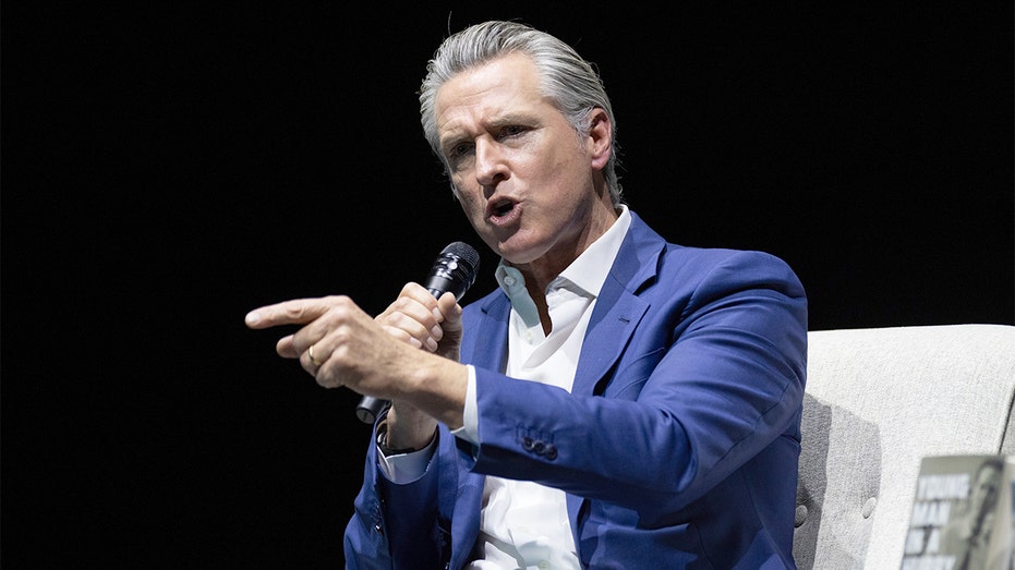 Image for the article: Newsom gets defensive when confronted by left-wing podcaster on urging Dems to be 'culturally normal'