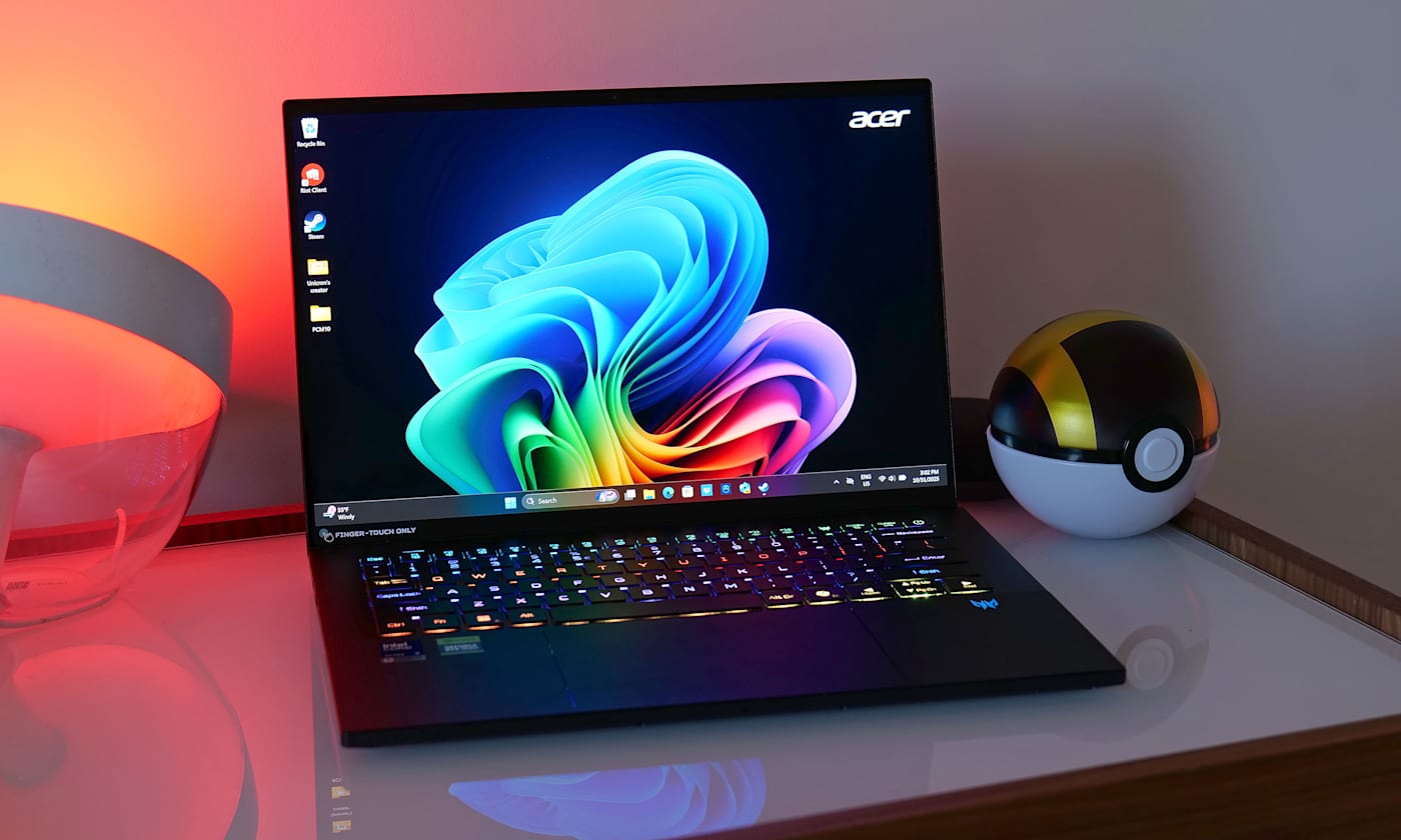 Изображение к статье: Обзор Acer Predator Triton 14 AI: настоящий ультрапортативный игровой ноутбук