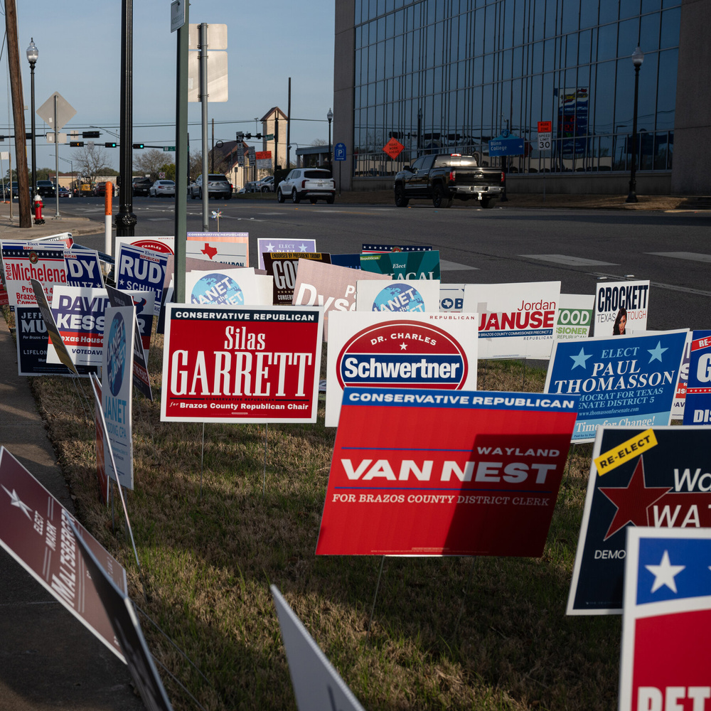 Image for the article: Texas Holds First Elections Since Starting the Gerrymandering War