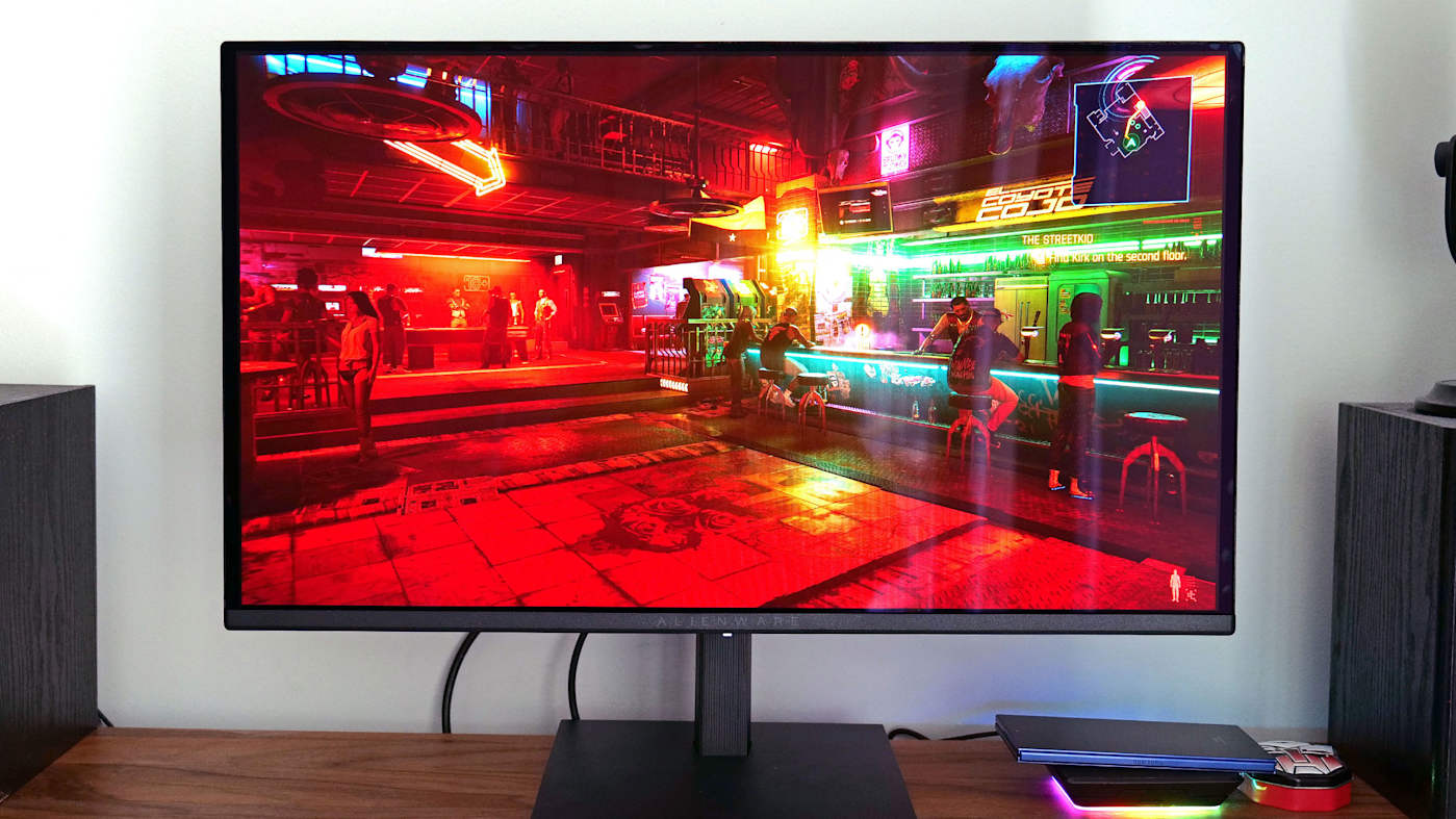 文章配图： Alienware 27 (AW2726DM) QD-OLED 显示器评测：预算型 PC 玩家的新宠