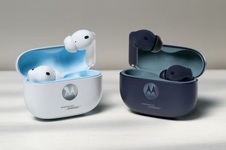 Image for the article: Motorola’s new earbuds pack Bose sound and AI smarts