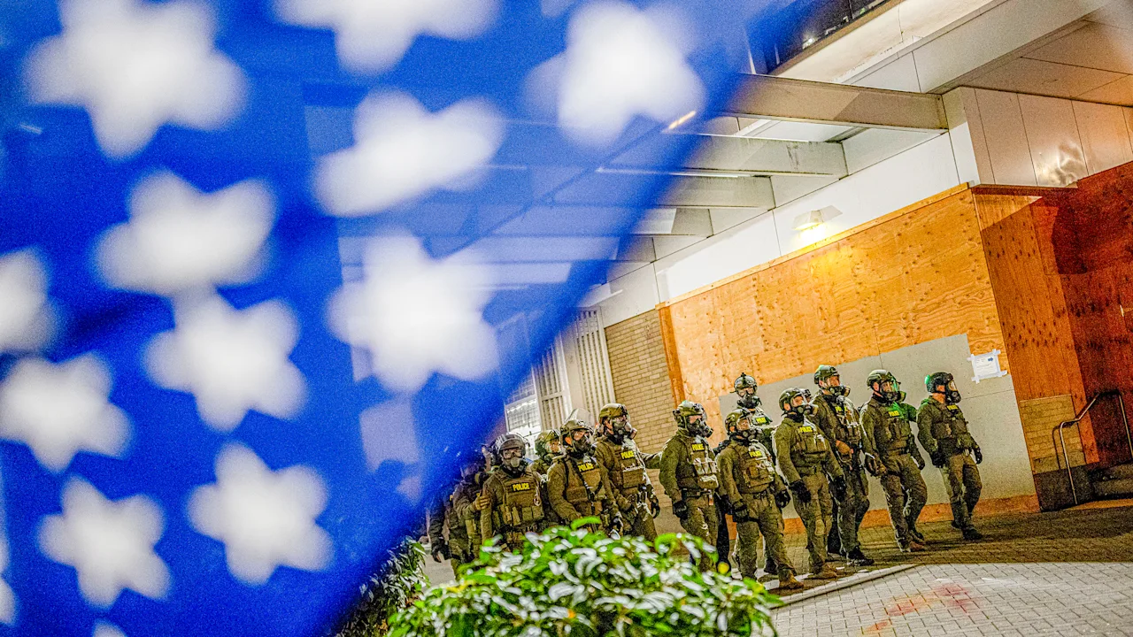 Image for the article: The surprising new tactic Portland protestors are using to fight ICE