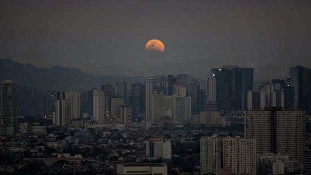 Image for the article: IN PHOTOS | See the 'blood moon' eclipse