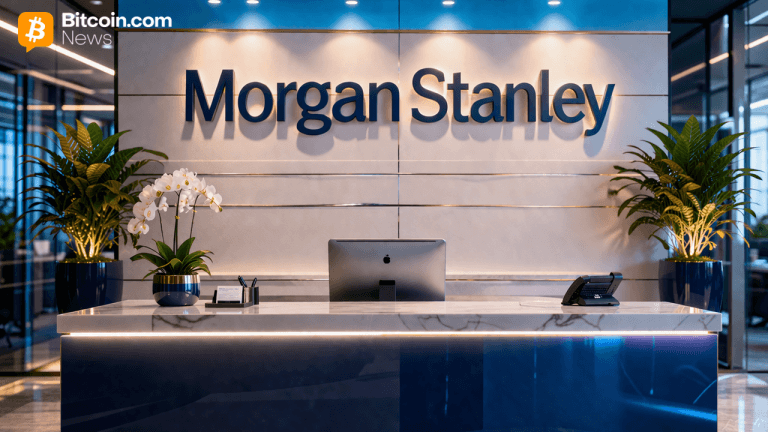 Image for the article: Morgan Stanley MSBT Bitcoin ETF Launch Draws $34M