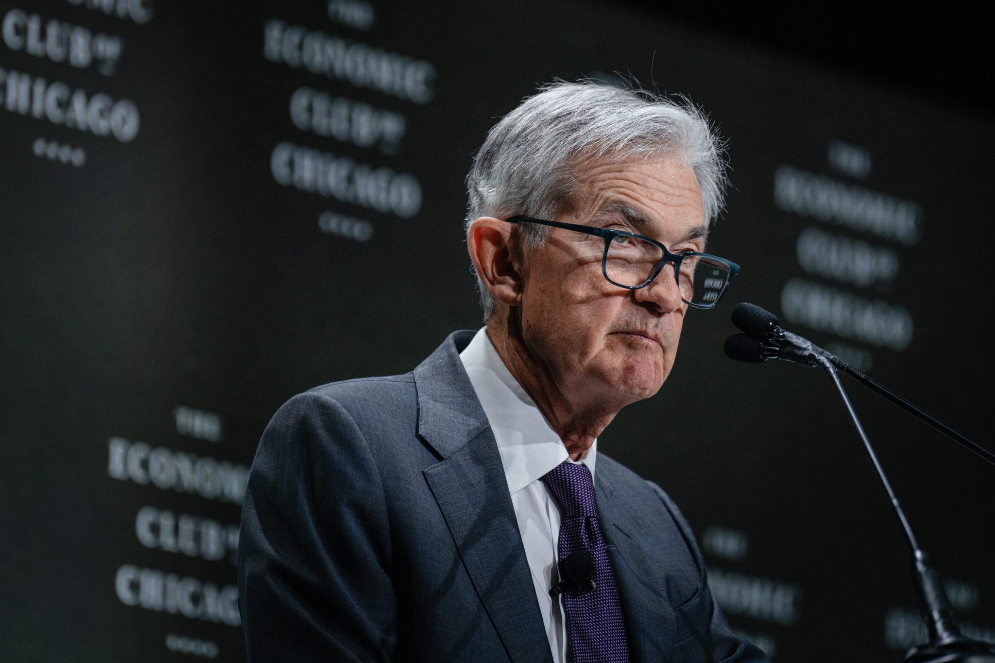 Image for the article: Jerome Powell sounds warning on Trump’s tariffs: ‘Highly likely’ to raise prices, ‘continued volatility’ in the markets, and the looming threat of stagflation