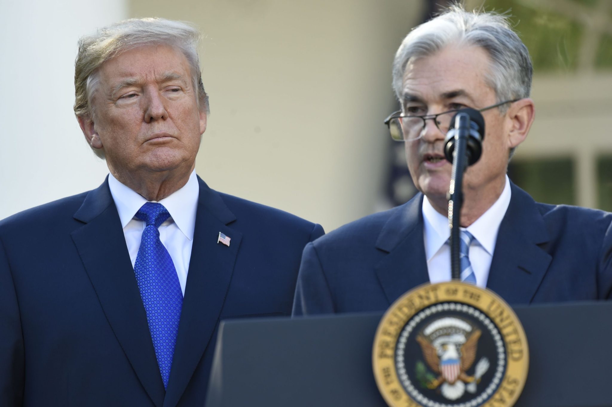 Image for the article: Trump says Fed chair is ‘too late’ on interest rates: ‘Powell’s termination cannot come fast enough!’