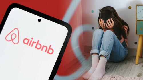 文章配图： 12 岁法国女孩在法官释放因在 Airbnb 对其实施轮奸而被捕的男子后晕倒。