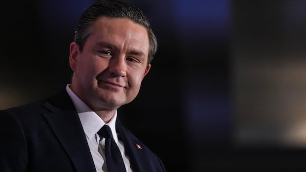 Image for the article: Poilievre lands in London for first foreign trip as Opposition leader