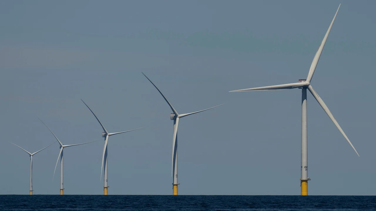 Image for the article: Trump administration suspends 5 offshore wind projects, citing national security risks