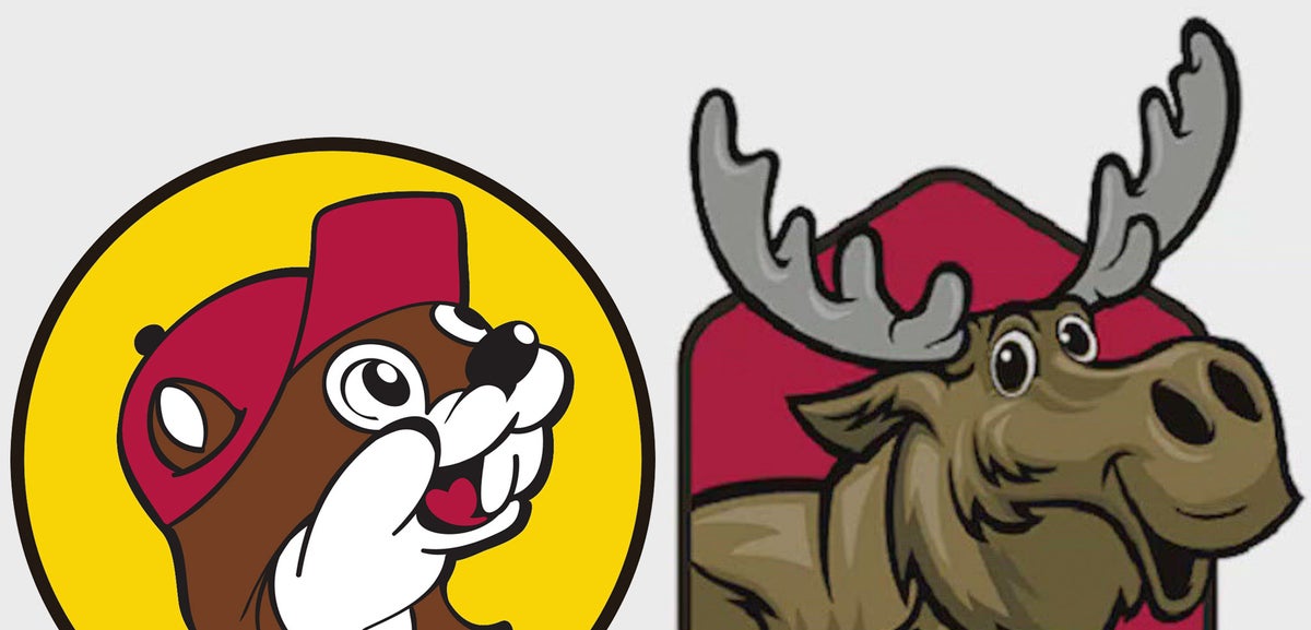 Image for the article: Buc-ee’s sues rival chain saying its moose logo looks too much like its beaver mascot