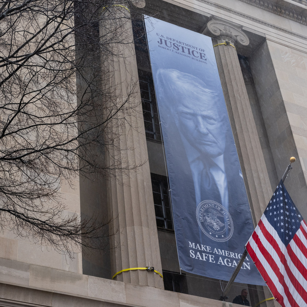 Image for the article: Trump Administration, in Reversal, Tries to Continue Fight Against Law Firms