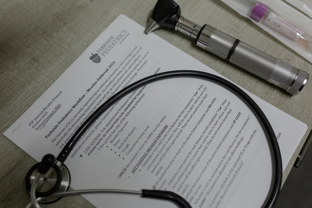 Image for the article: Measles continues to spread in the US, but with some letup