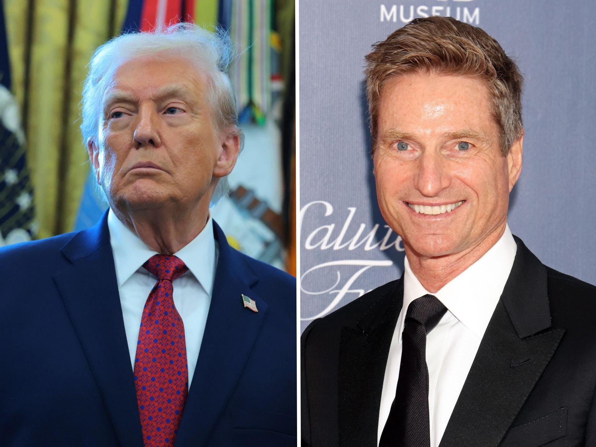 Image for the article: Trump wants to cap defense CEO pay. Here's how much they make.