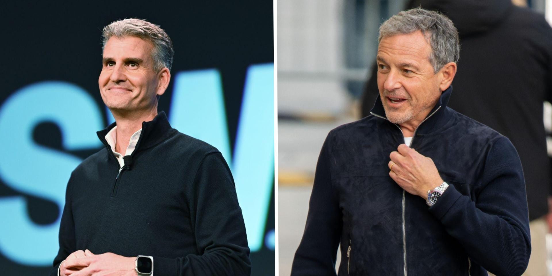 Image for the article: Meet Disney's next CEO, Josh D'Amaro, who shares Bob Iger's birthday and fashion sense