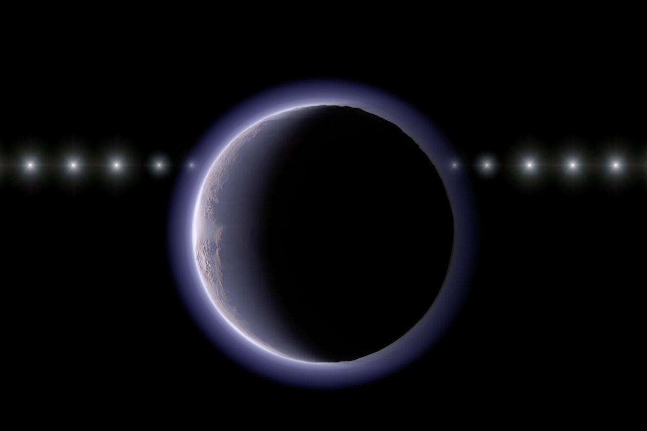 文章配图： 天文学家首次探测到大气层较薄的冥王星表兄弟