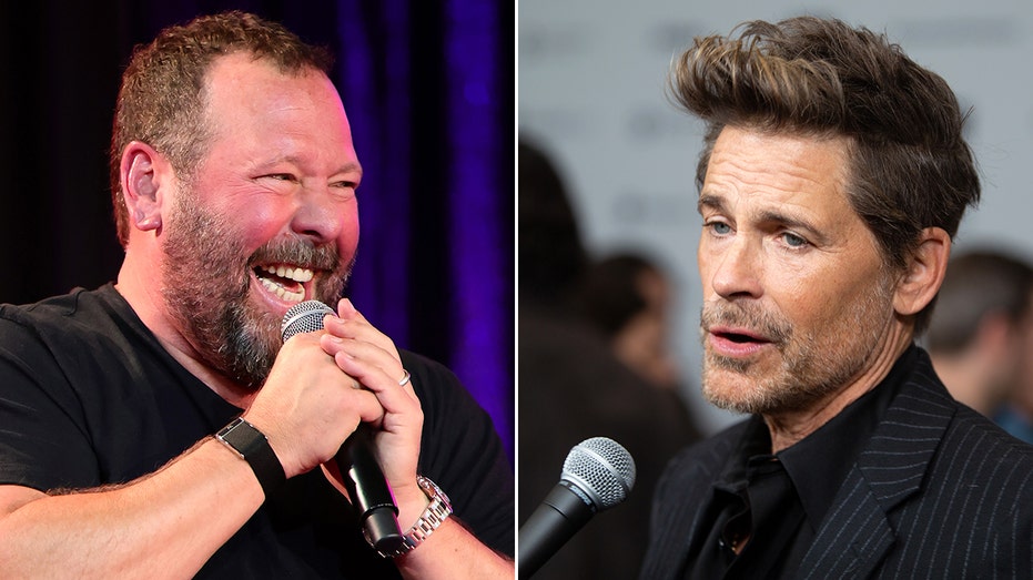 Image for the article: Bert Kreischer says Rob Lowe’s stripper scene came from $25K gig where his wife joked he was ‘like a whore’