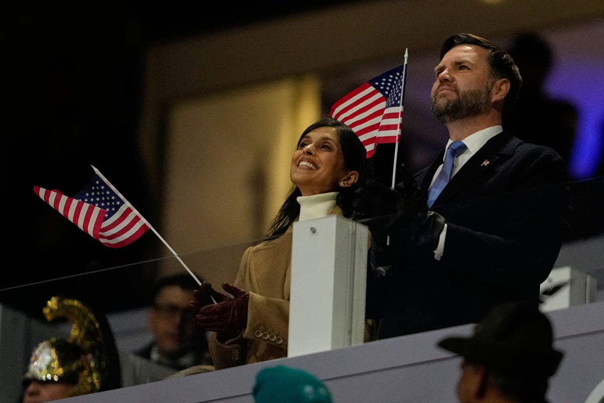 Image for the article: JD Vance booed as Team USA enters Winter Olympics opening ceremony