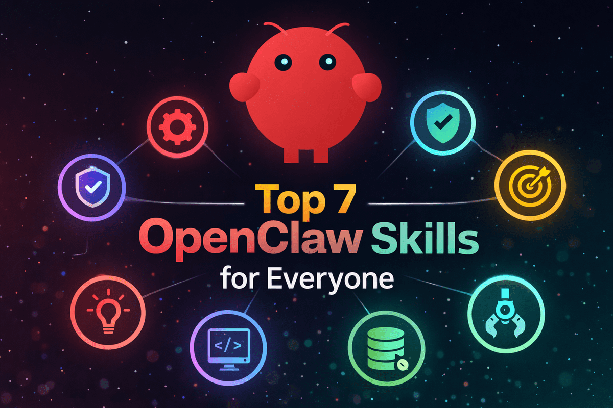 Image for the article: 7 Essential OpenClaw Skills You Need Right Now