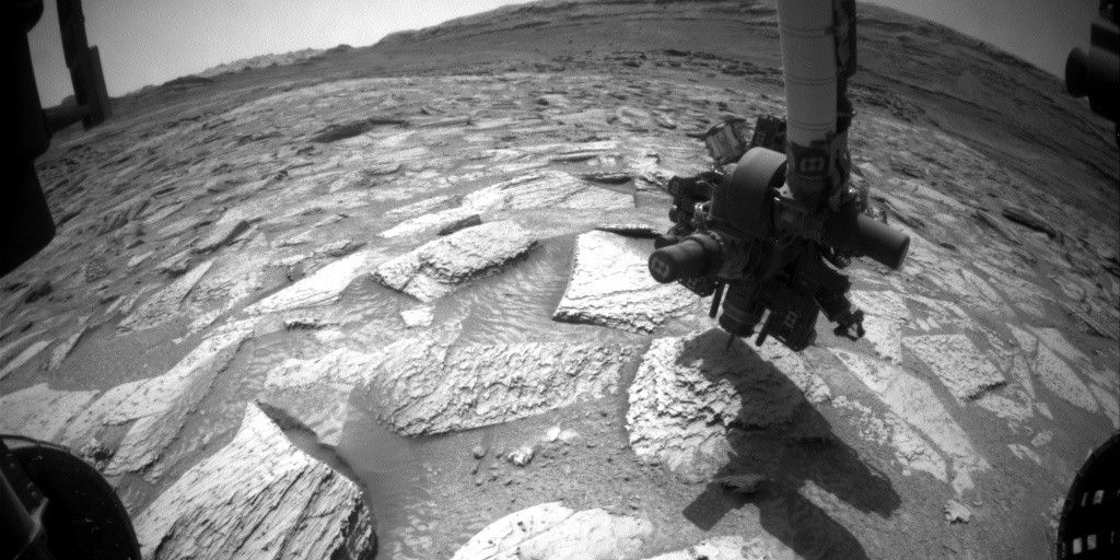 文章配图： 好奇号博客，第 4873-4878 火星日：欢迎来到阿塔卡马钻探目标区