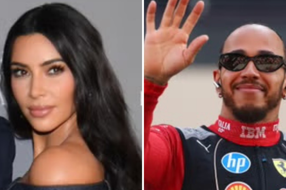 Image for the article: Kim Kardashian shares glittering Paris snaps amid romance rumours with Lewis Hamilton