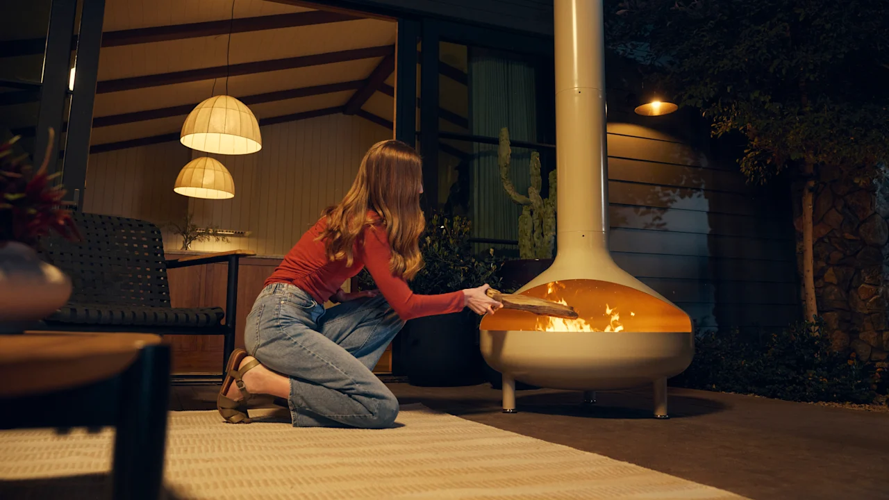 記事の画像： この屋外暖炉は5000ドル近くするけど、それだけの価値があるかもしれない。