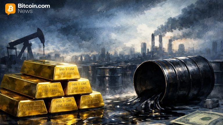 Изображение к статье: Стратег считает риск возврата к прежним значениям для золота и нефти после ударов Ирана