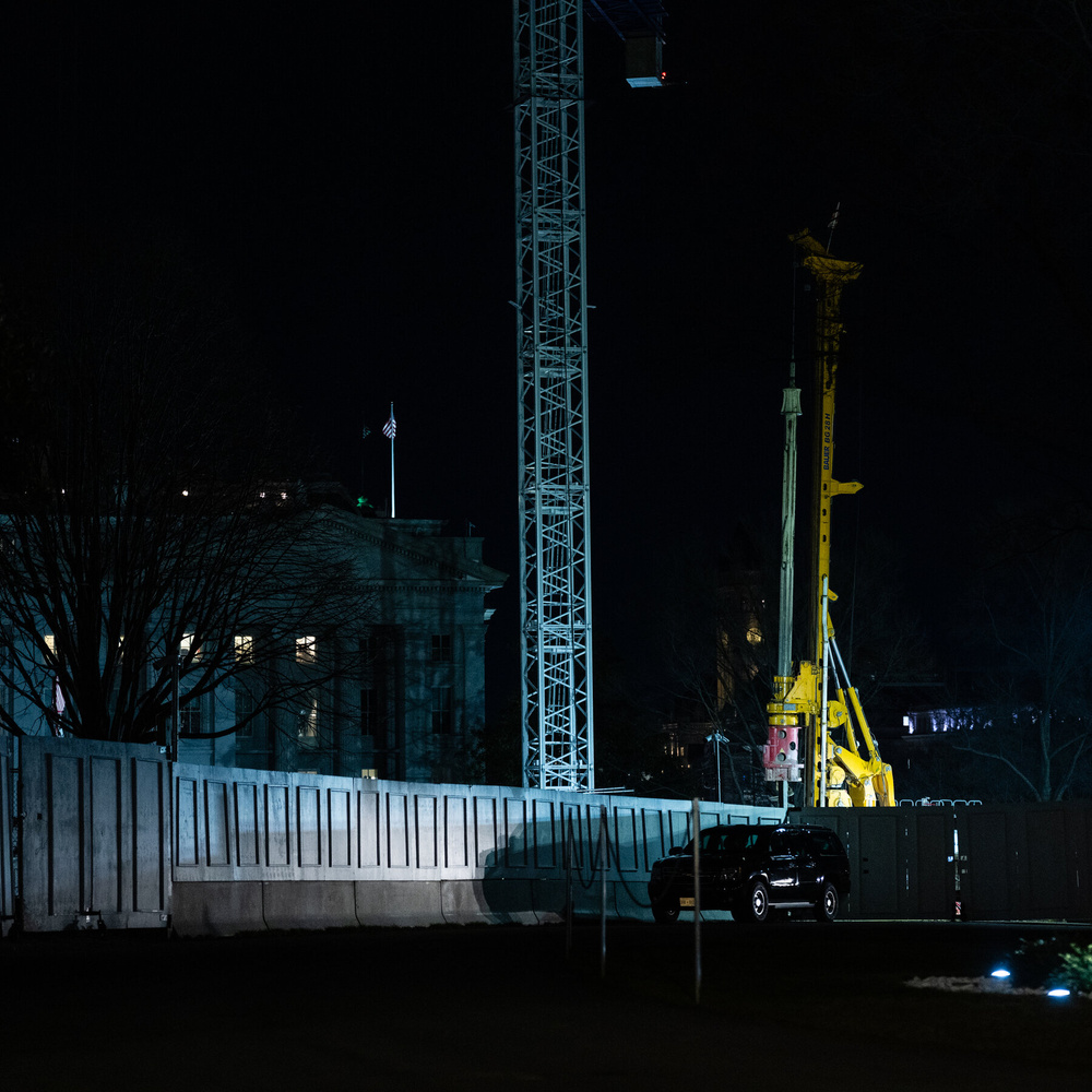 Image for the article: How Trump Is Making Sure His Ballroom Plans Sail Through