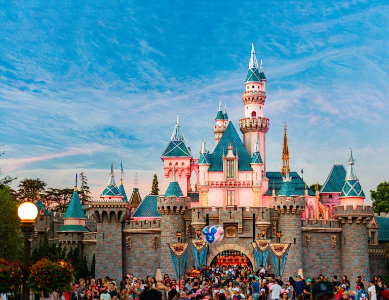 Image for the article: MAGA protests Disneyland by having 30 people buy $200 tickets