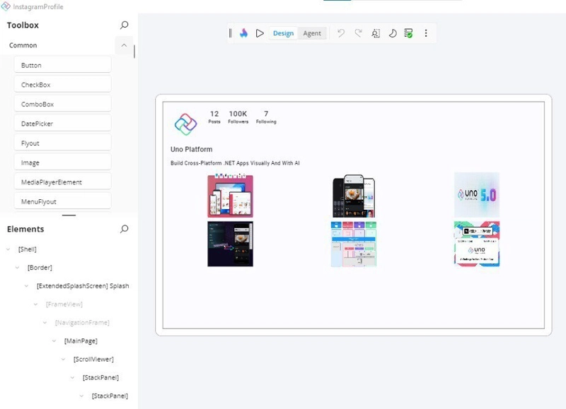 기사 이미지: 제로에서 아름다운 UI까지: Uno Platform Hot Design를 사용하여 인스타그램과 같은 레이아웃을 구축하는 방법 🔥