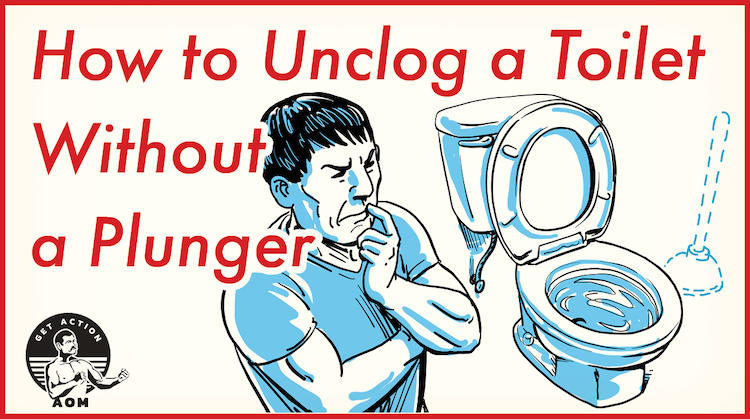 Image for the article: 6 Ways to Unclog a Toilet Without a Plunger