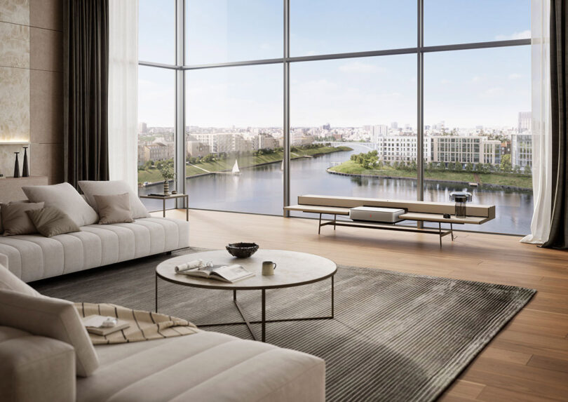 기사 이미지: 영화 마법: YOMEI와 LEICA의 루미나 사이드보드