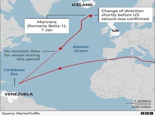 Изображение к статье: Три вывода из захвата Трампом российского танкера в Атлантике