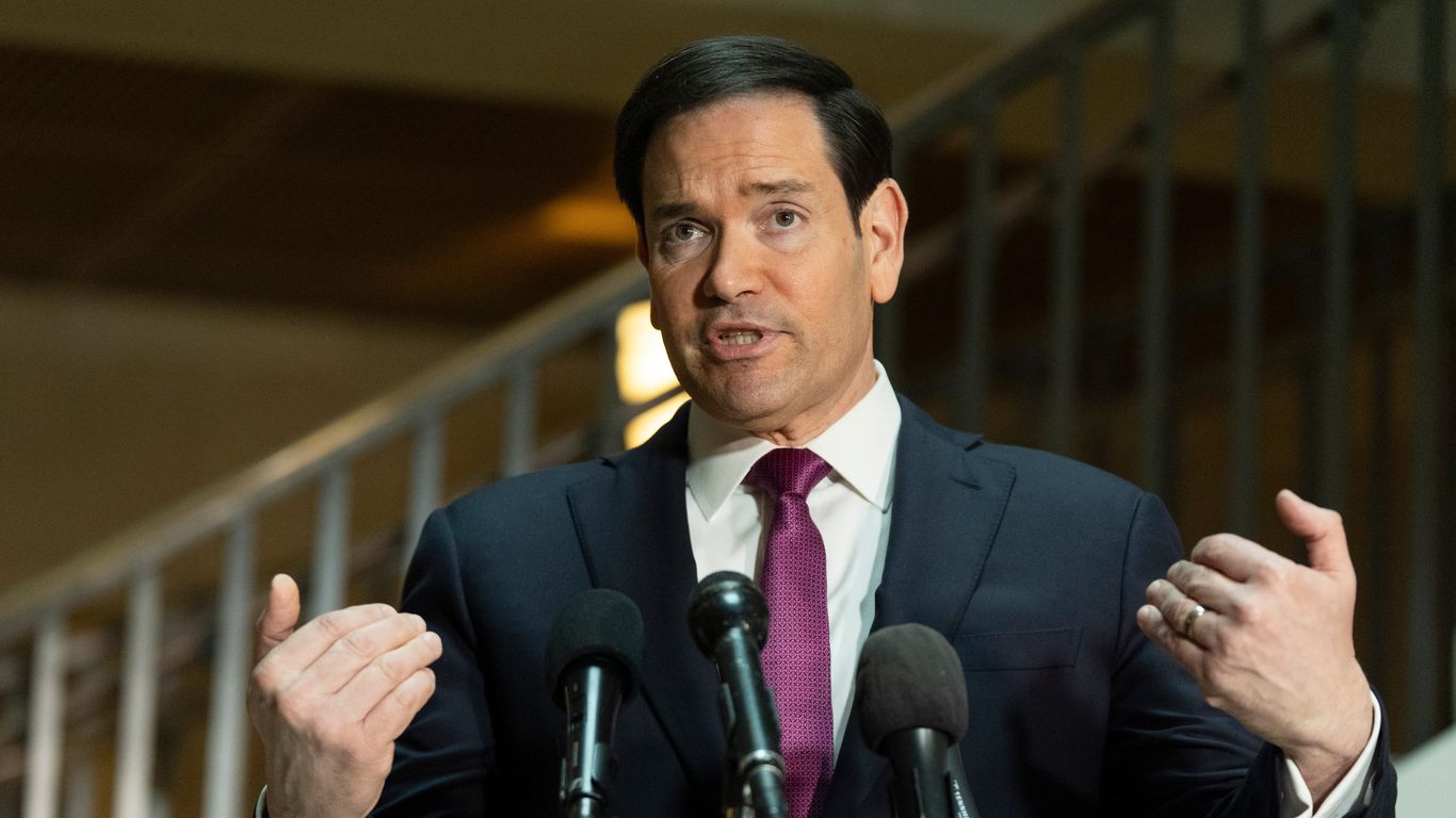 Image for the article: Rubio's war remarks blow open MAGA's Israel divide