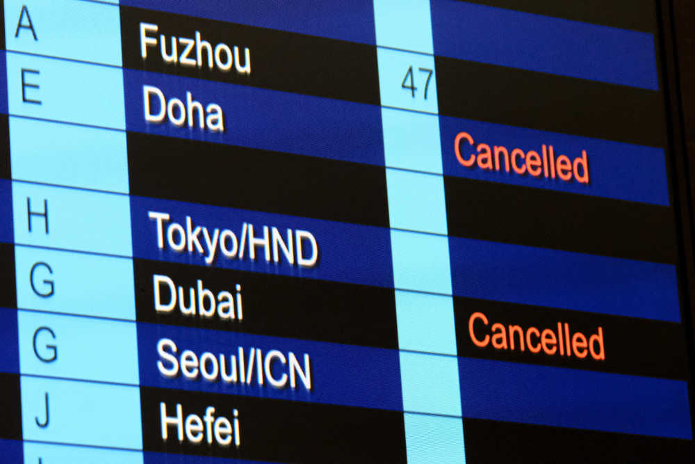 Image for the article: Global airline stocks are plunging after Iran attacks triggered widespread travel chaos