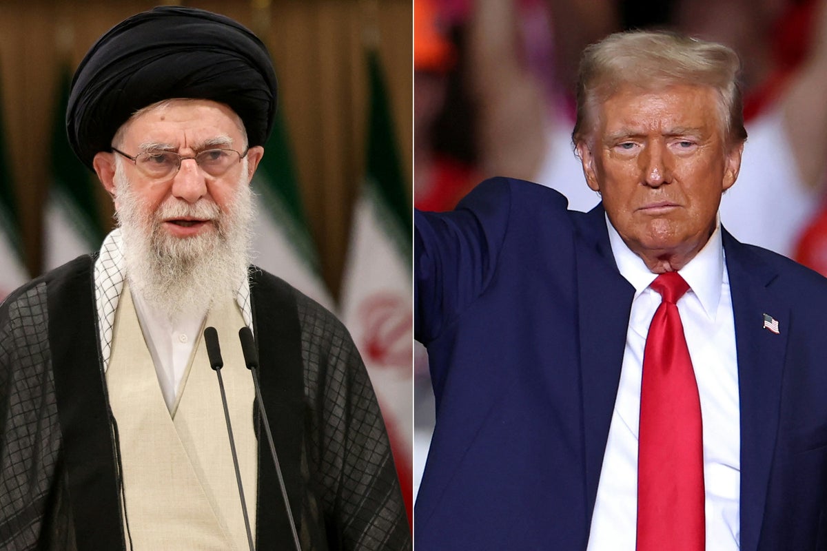 Image for the article: US-Iran live: Critical talks begin in Oman after Trump threatens military action