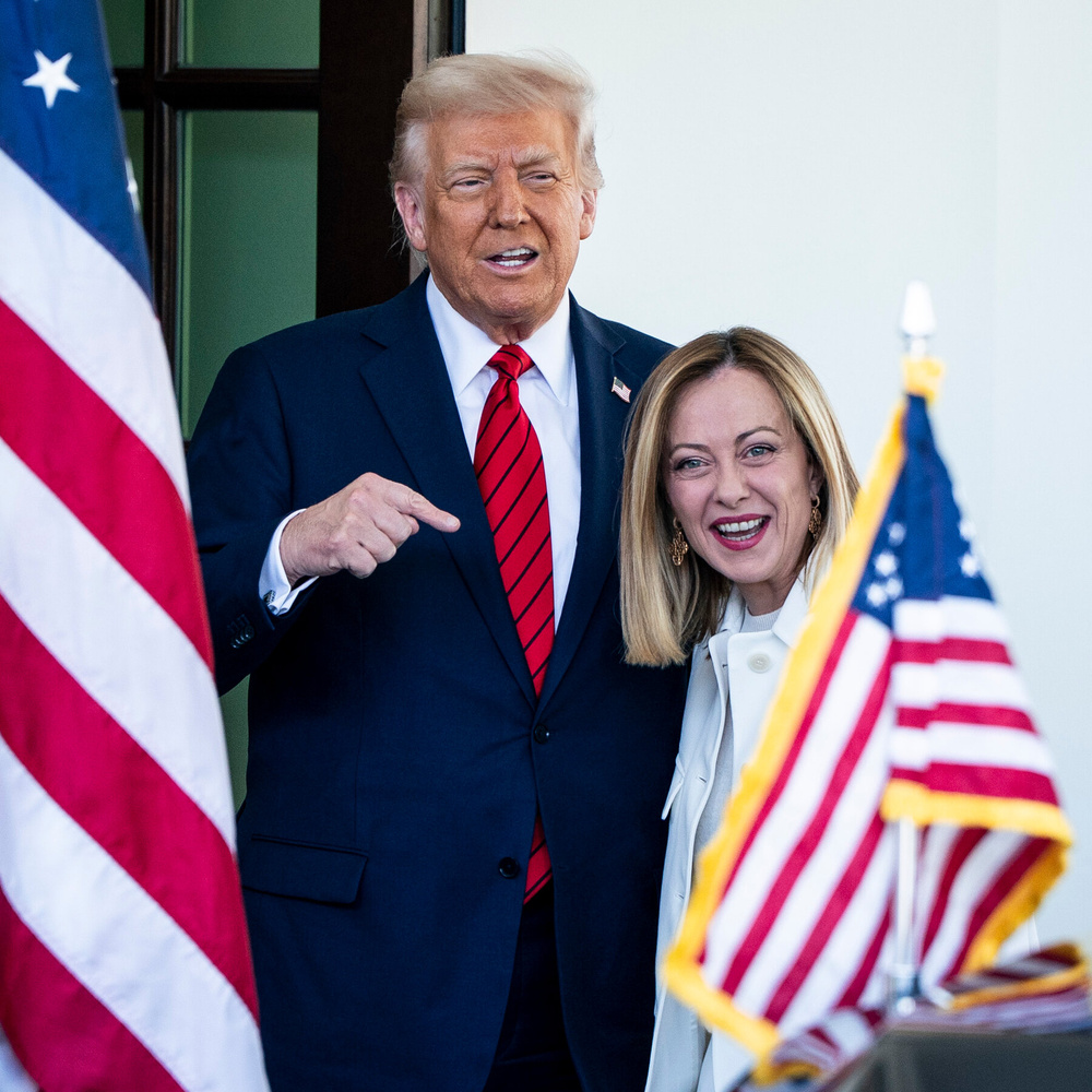 기사 이미지: 멜로니, 트럼프와 회담... 의제는 관세