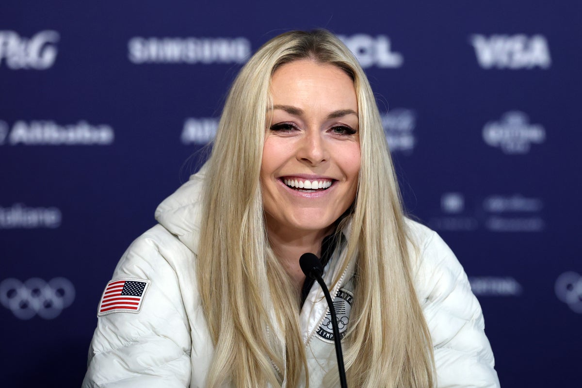 Image for the article: Lindsey Vonn is superhuman and her Winter Olympics act of bravery reveals her defining trait