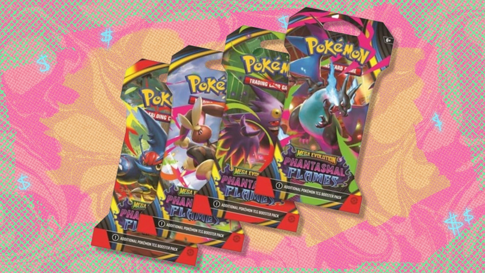 Изображение к статье: Захватите этот набор бустер-паков Pokémon TCG: Phantasmal Flames со скидкой 23 доллара на Amazon
