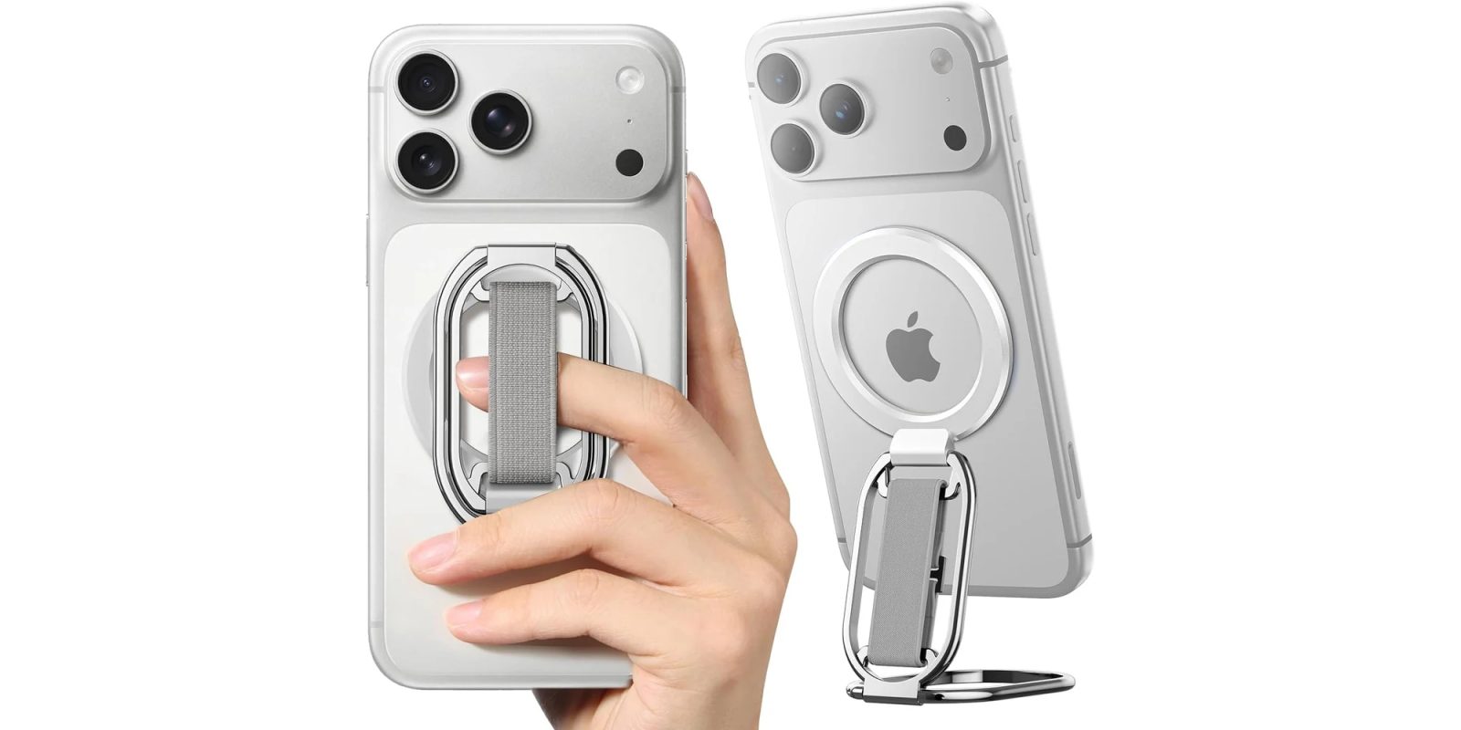 Image for the article: MagSafe Monday: The SUPERONE for MagSafe iPhone grip makes a great impromptu iPhone stand