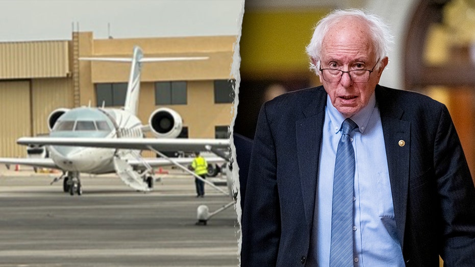 Image for the article: Bernie Sanders spent over $550K in 2025 campaign funds on private jets, filings show
