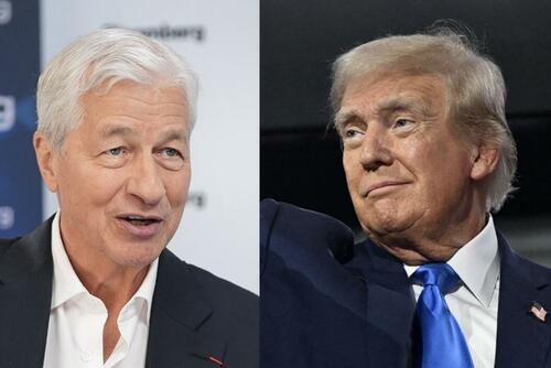Image for the article: "I'd Be Angry, Too": Jamie Dimon Says Trump Debanking Suit Has No Merit, Then Rails Debanking Practices